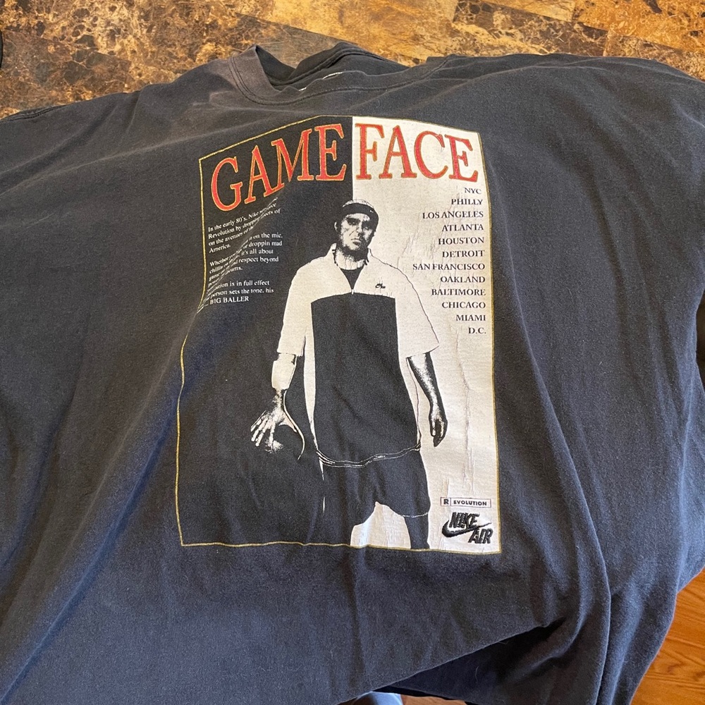 Nike Air/Air Max/Game Face/Scar Face t-shirt